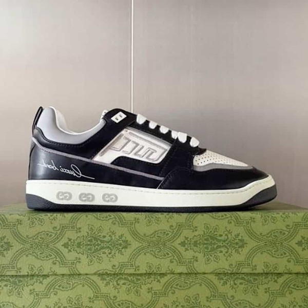 Gucci Basket Grey White Sneakers - GCC222