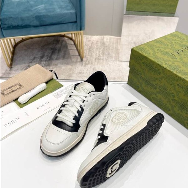 Gucci MAC80 Off-White Black Sneakers - GCC225 - Image 4