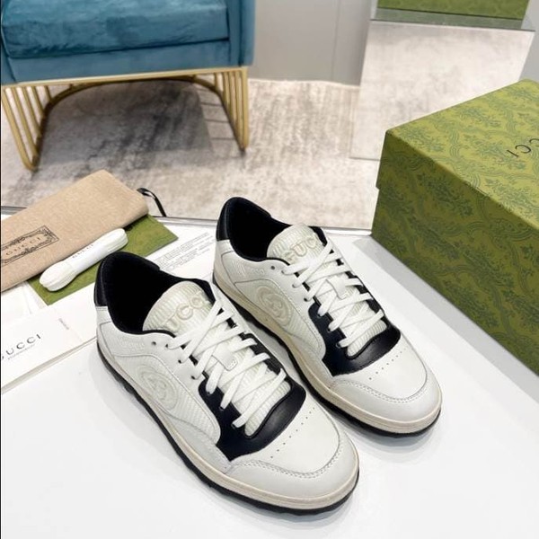 Gucci MAC80 Off-White Black Sneakers - GCC225 - Image 5