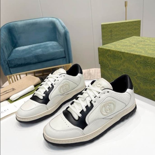 Gucci MAC80 Off-White Black Sneakers - GCC225 - Image 6