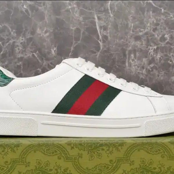 MEN'S GUCCI ACE SNEAKER WITH WEB - GCC285