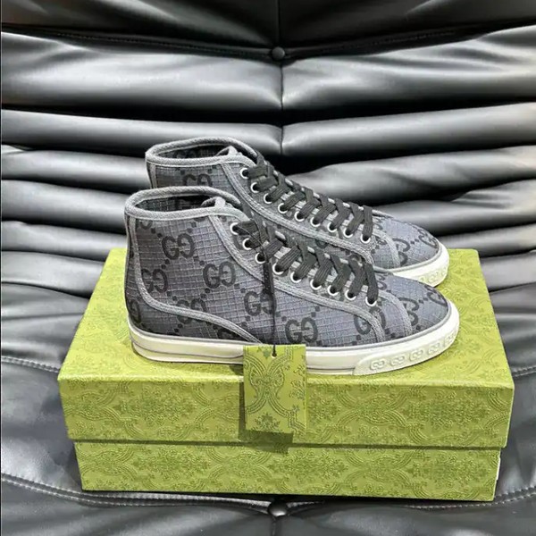 MEN'S GUCCI TENNIS 1977 HIGH-TOP SNEAKER - GCC307