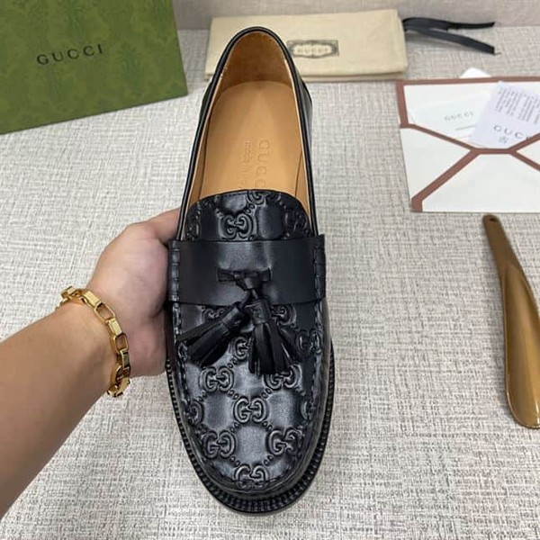 GUCCI GG LOAFERS WITH TASSEL - GL001 - Image 6