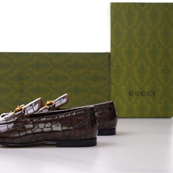 GUCCI JORDAAN CROCODILE LOAFER - GL014 - Image 5