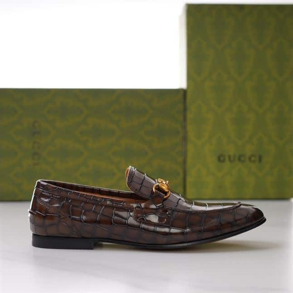 GUCCI JORDAAN CROCODILE LOAFER - GL014 - Image 6