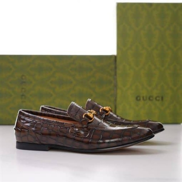 GUCCI JORDAAN CROCODILE LOAFER - GL014 - Image 10