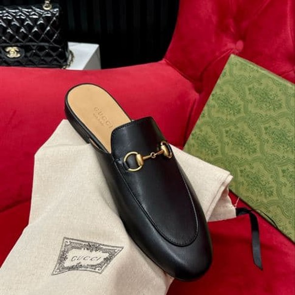 GUCCI PRINCETOWN LEATHER SLIPPER - GL021 - Image 4
