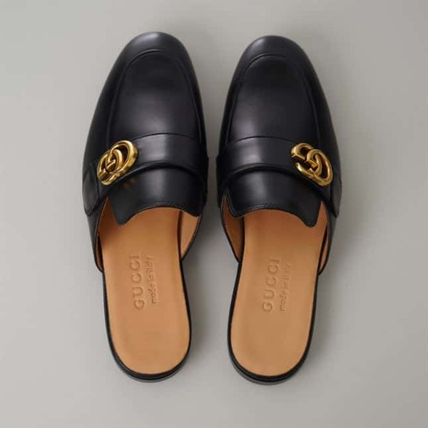 GUCCI BLACK PRINCETOWN SLIPPERS - GL032 - Image 3