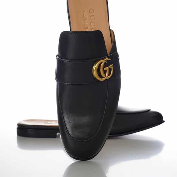 GUCCI BLACK PRINCETOWN SLIPPERS - GL032 - Image 5