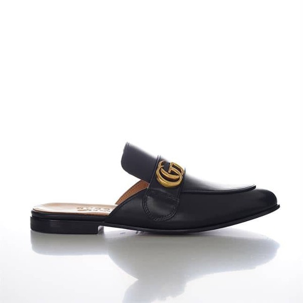 GUCCI BLACK PRINCETOWN SLIPPERS - GL032 - Image 8