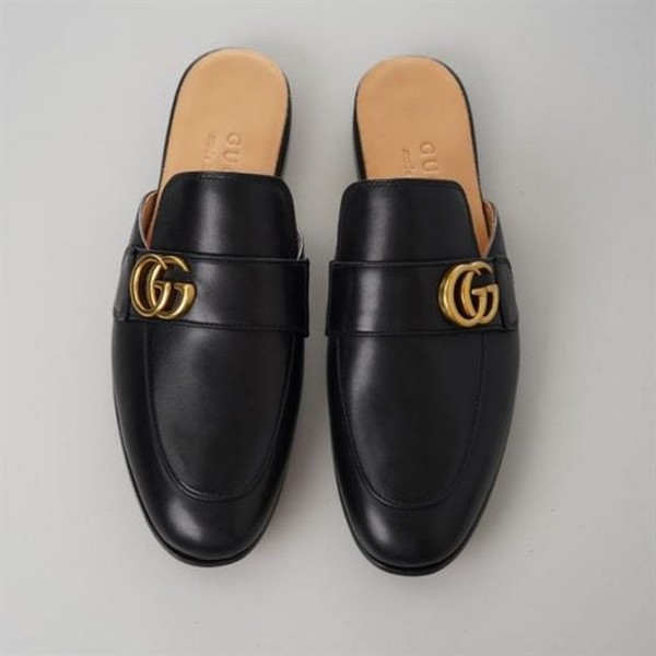 GUCCI BLACK PRINCETOWN SLIPPERS - GL032 - Image 10
