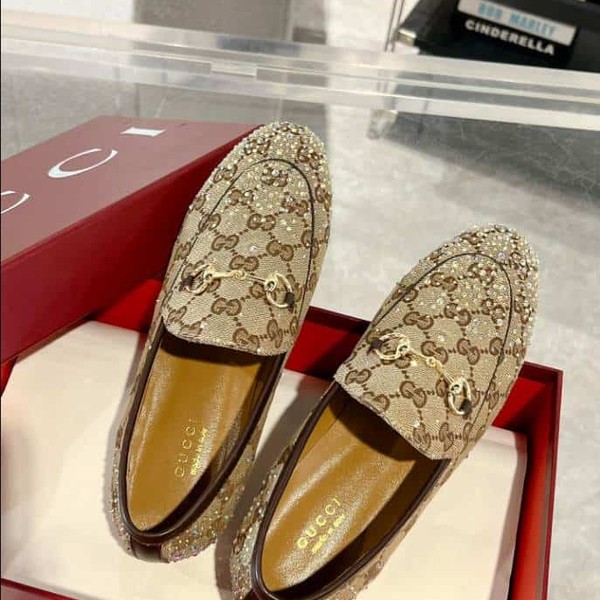 Gucci Jordaan Light Beige Loafer - GL061 - Image 3