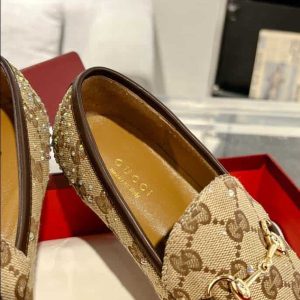Gucci Jordaan Light Beige Loafer - GL061 - Image 8