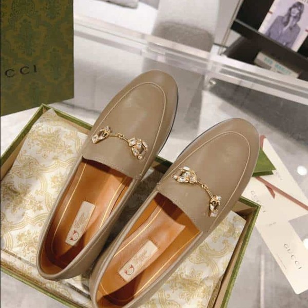 Gucci Jordaan Brown Leather Loafer - GL073 - Image 3