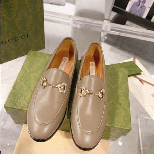 Gucci Jordaan Brown Leather Loafer - GL073 - Image 6