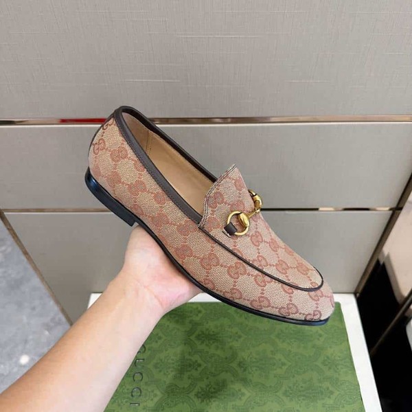 Gucci Slipper Flacher Brown Loafer - GL080 - Image 3