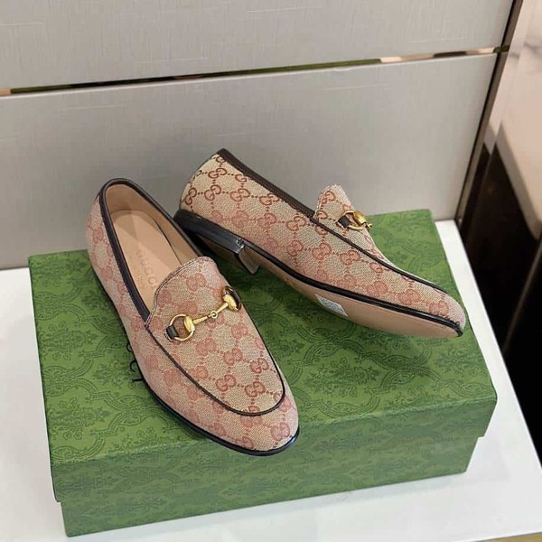 Gucci Slipper Flacher Brown Loafer - GL080 - Image 4
