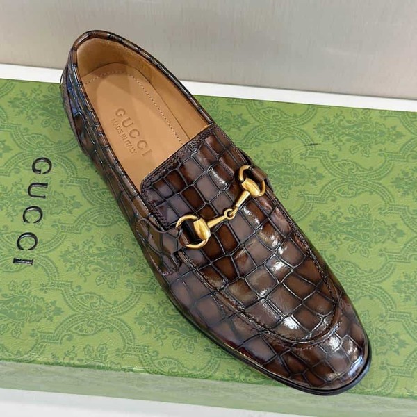Gucci Thick Base Elevation Brown Loafer - GL086 - Image 5