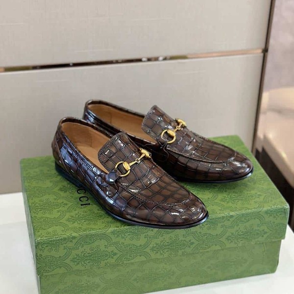 Gucci Thick Base Elevation Brown Loafer - GL086 - Image 6