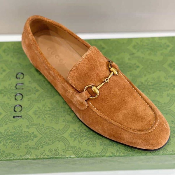 Gucci Jordaan Brown Suede Loafer - GL088 - Image 6