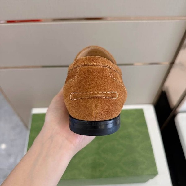 Gucci Jordaan Brown Suede Loafer - GL088 - Image 7