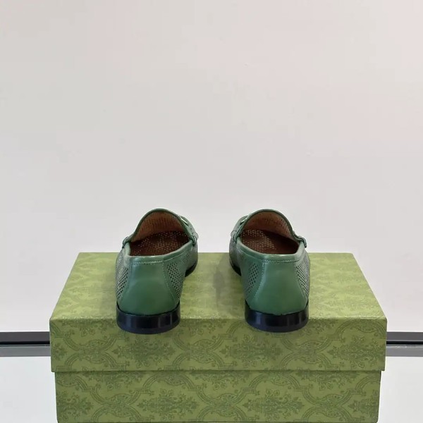 HORSEBIT 1953 LOAFERS IN GREEN - GL092 - Image 5