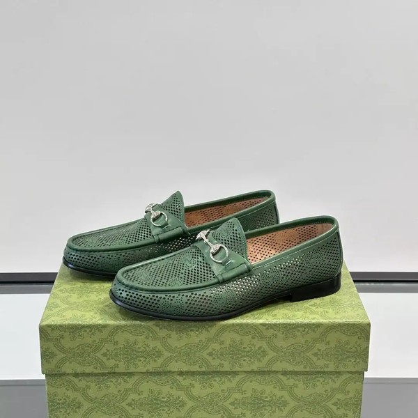 HORSEBIT 1953 LOAFERS IN GREEN - GL092 - Image 8