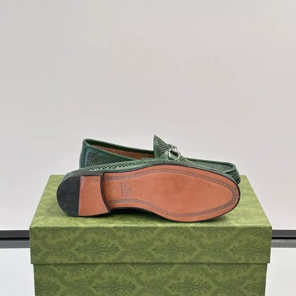 HORSEBIT 1953 LOAFERS IN GREEN - GL092 - Image 9