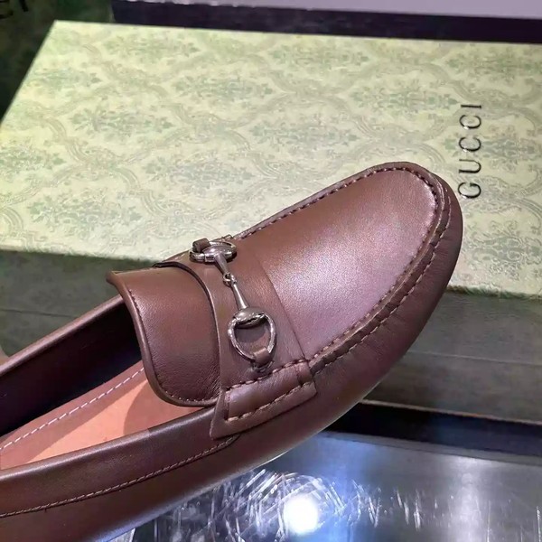 DRIVER WITH HORSEBIT BROWN LEATHER - GL097 - Image 9