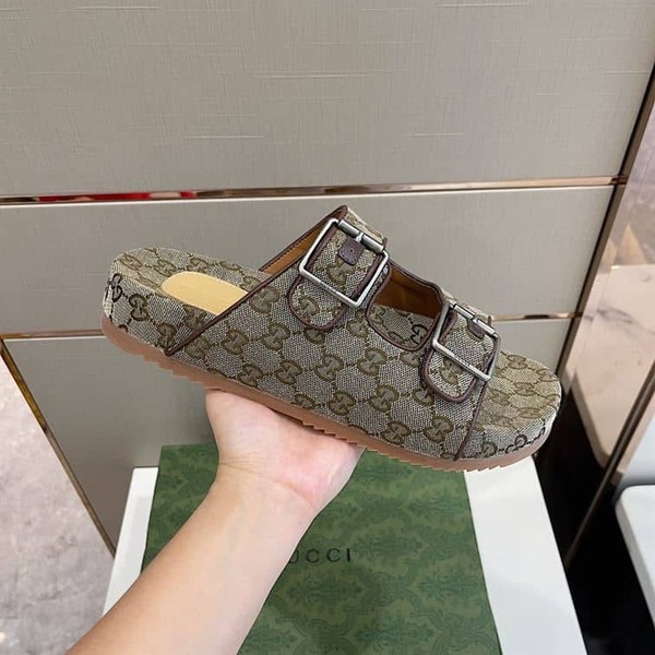 GUCCI MEN'S SLIDE SANDAL WITH STRAPS - GSL027 - Image 7
