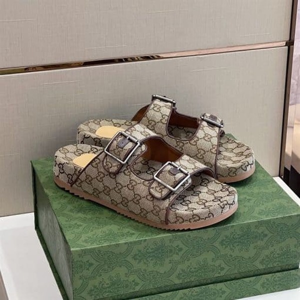 GUCCI MEN'S SLIDE SANDAL WITH STRAPS - GSL027 - Image 8