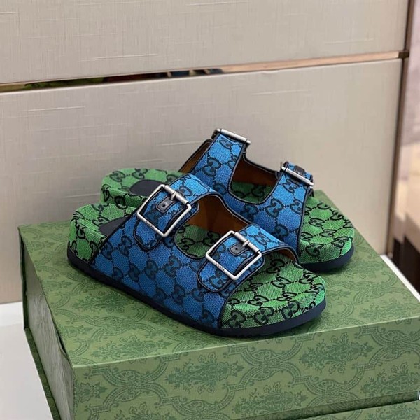 GUCCI MEN'S SLIDE SANDAL WITH STRAPS - GSL031