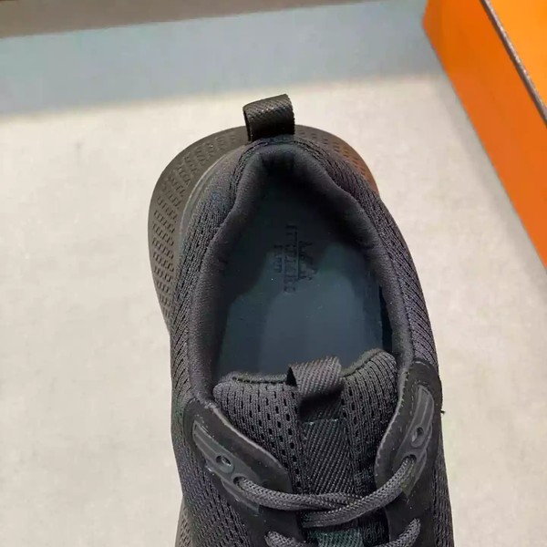 Hermes Heros Sneakers in Noir Technical Knit - HM005 - Image 6
