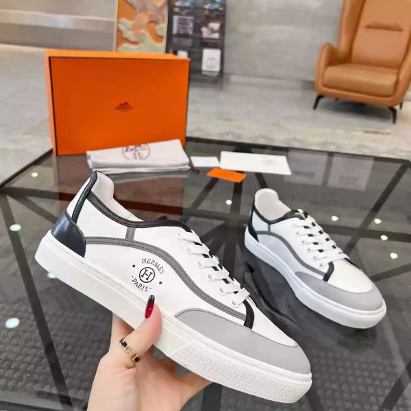 Hermes Men's Get Sneakers in Multicolour Calfskin - HM027 - Image 4