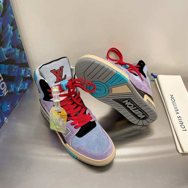 LOUIS VUITTON LV TRAINER SNEAKER BOOT - LVS069 - Image 8