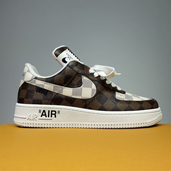 LOUIS VUITTON X NIKE AIR FORCE 1 LOW-TOP SNEAKERS - LVS132 - Image 3