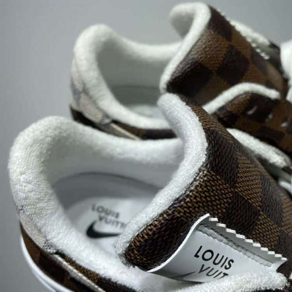 LOUIS VUITTON X NIKE AIR FORCE 1 LOW-TOP SNEAKERS - LVS132 - Image 6