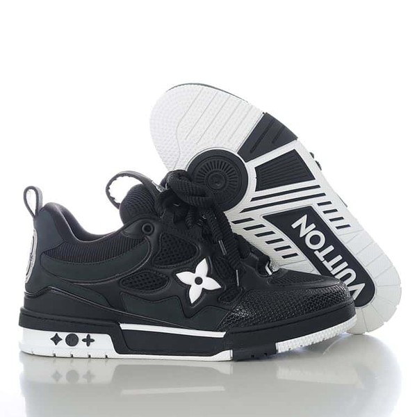 LOUIS VUITTON LV SKATE SNEAKER IN BLACK - LVS143 - Image 4