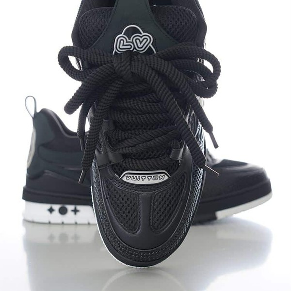 LOUIS VUITTON LV SKATE SNEAKER IN BLACK - LVS143 - Image 6