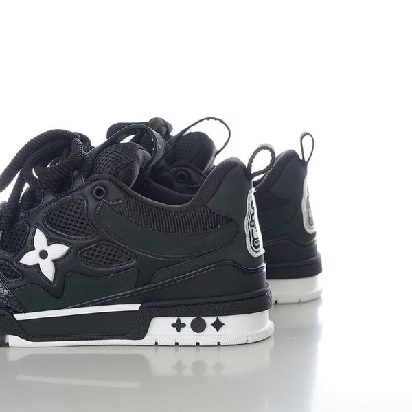 LOUIS VUITTON LV SKATE SNEAKER IN BLACK - LVS143 - Image 7