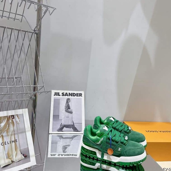 LOUIS VUITTON TRAINER MAXI LOW-TOP SNEAKERS - LVS163 - Image 2