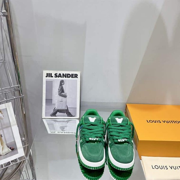 LOUIS VUITTON TRAINER MAXI LOW-TOP SNEAKERS - LVS163 - Image 3