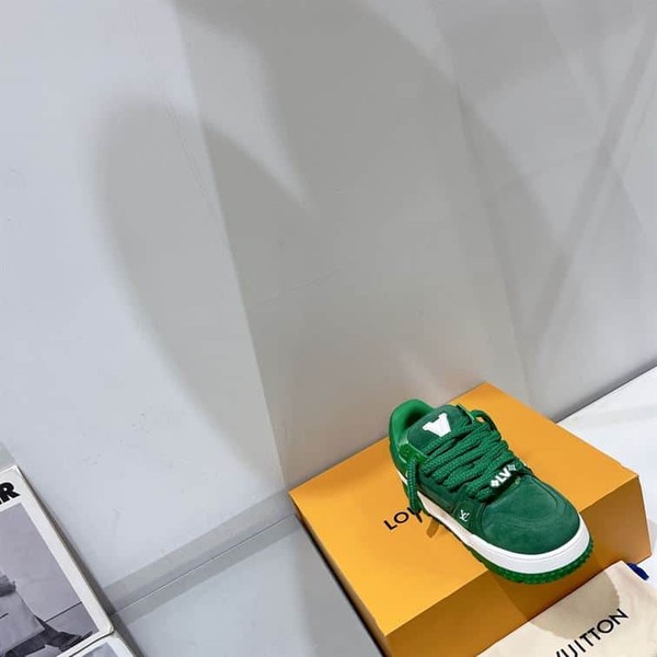 LOUIS VUITTON TRAINER MAXI LOW-TOP SNEAKERS - LVS163 - Image 4