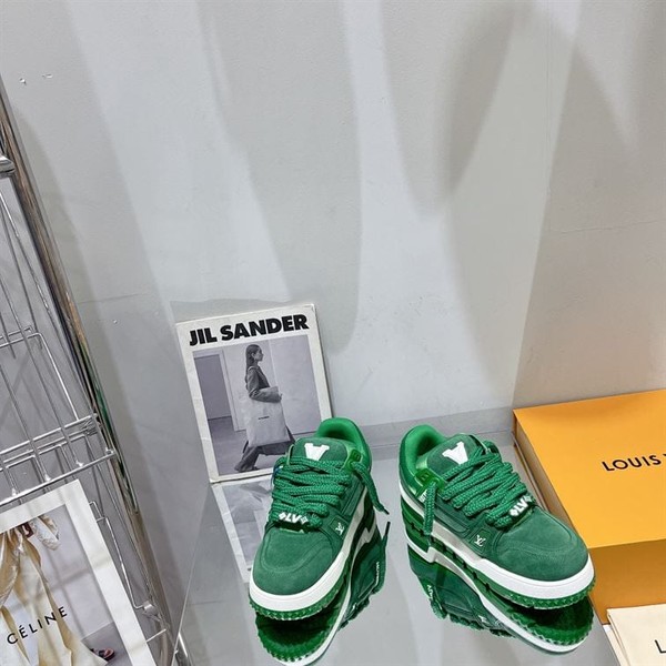 LOUIS VUITTON TRAINER MAXI LOW-TOP SNEAKERS - LVS163 - Image 8