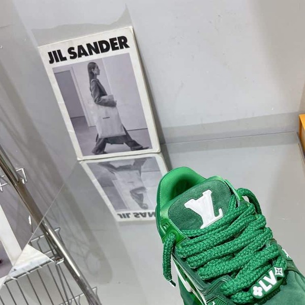 LOUIS VUITTON TRAINER MAXI LOW-TOP SNEAKERS - LVS163 - Image 9