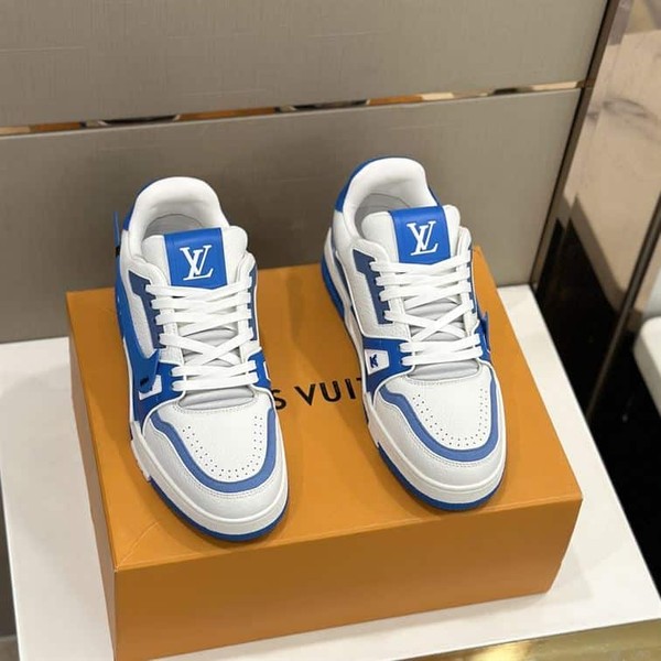 LOUIS VUITTON X NIKE TRAINER SNEAKERS - LVS197 - Image 4
