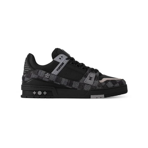 Louis Vuitton LV Trainer Damier Denim Black Sneaker - LVS209