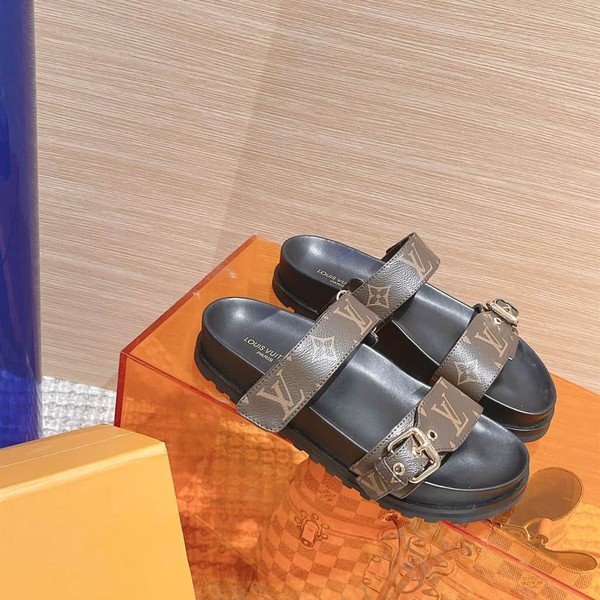 LOUIS VUITTON BOM DIA FLAT COMFORT MULE - LVSD017
