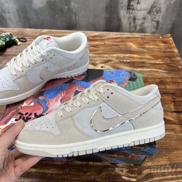 NIKE ZOOM DUNK LOW PRO SB 'SUMMIT WHITE' SNEAKER - NSN001 - Image 3