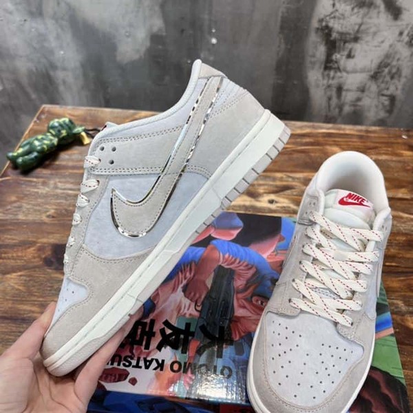 NIKE ZOOM DUNK LOW PRO SB 'SUMMIT WHITE' SNEAKER - NSN001 - Image 4